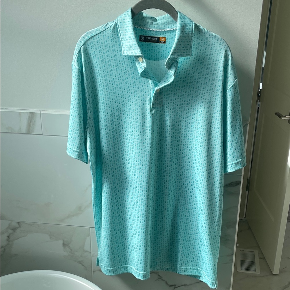 Daniel Cremieux Men's Light Blue Polo Shirt